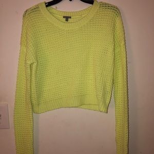Neon Yellow Sweater